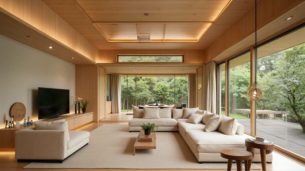 優雅で機能的な内装デザイン